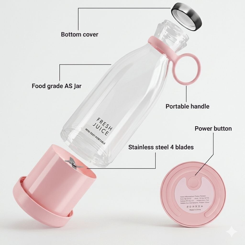 Heavy Duty Handhold Press Fruit Manual Juicer