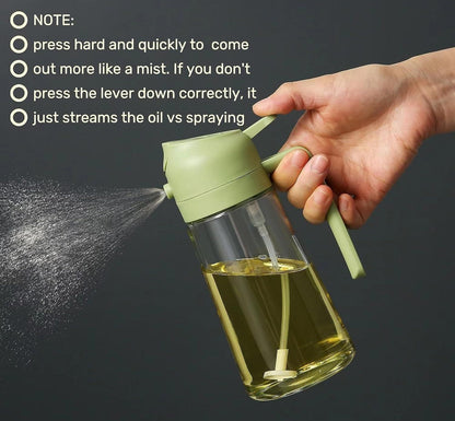 Healthy Cooking Mist Bottle - Cook with Less Oil. Limited Offer