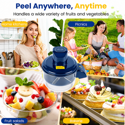 Effortless Electric Peeler – Fast, Safe & Easy Fruit & Vegetable Peeling