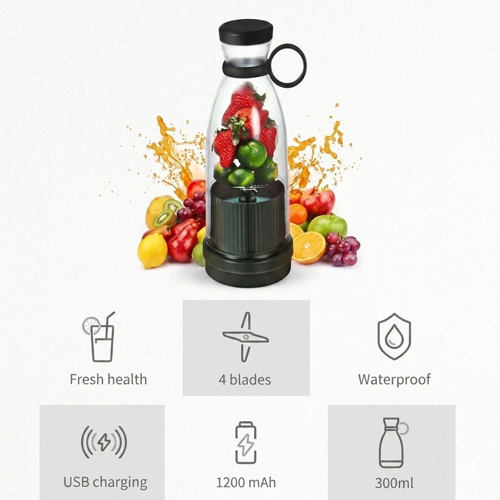 Heavy Duty Handhold Press Fruit Manual Juicer